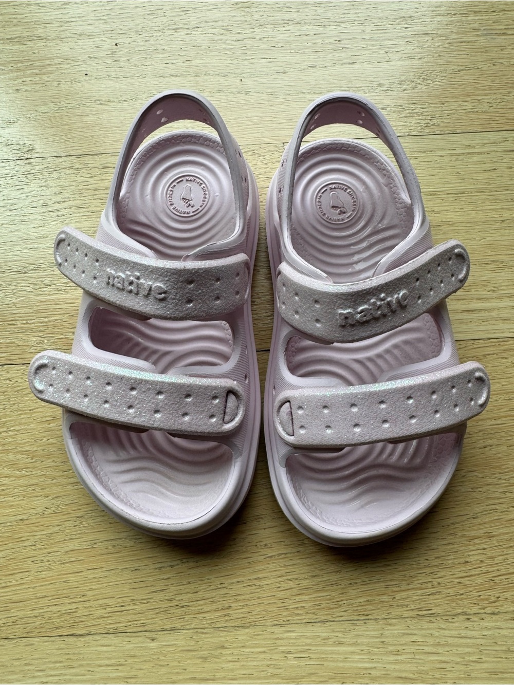 Native Kids light  Sandals with Adjustable Straps